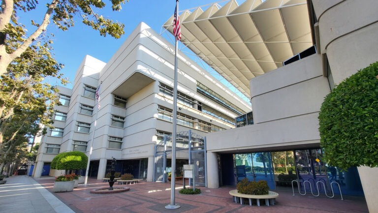 Picture of the outside of the Robert F. Peckham Federal building, 280 S. 1st Street, San Jose, California | Total Operations Management