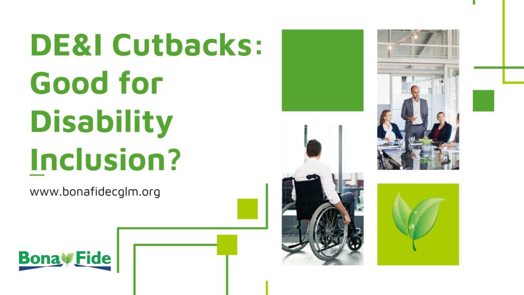 Featured Image: D.E.&I cutbacks good for disability inclusion?